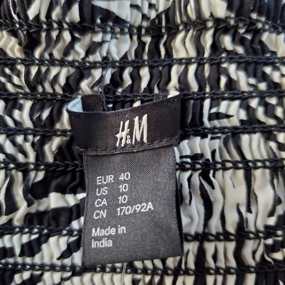 Halter Dress Palm Print NWOT - Picture 4 of 5